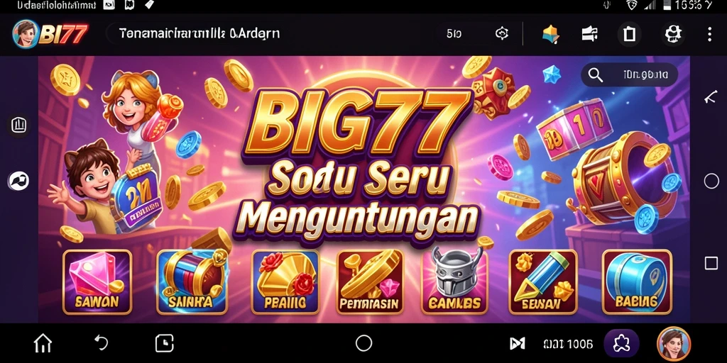 Screenshot dari gameplay BIG77 yang menarik dan menghibur.