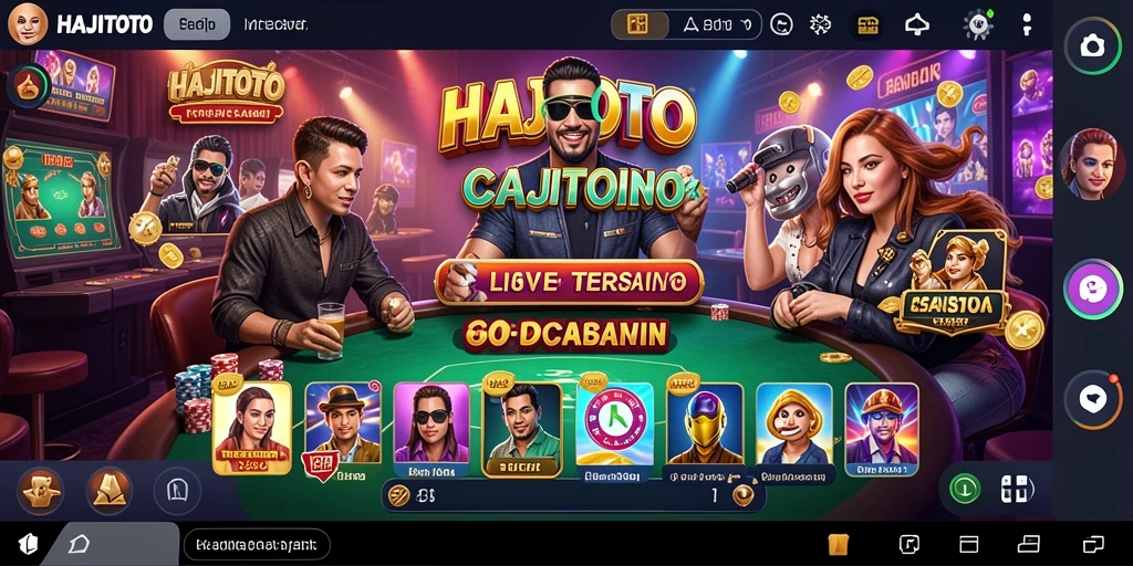 Gameplay Live Casino yang seru dan interaktif di HAJITOTO.