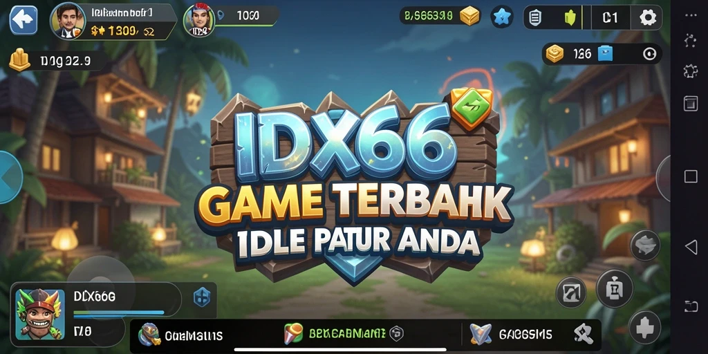 Tampilan gameplay menarik di IDX66 yang menawarkan pengalaman Idle menyenangkan.