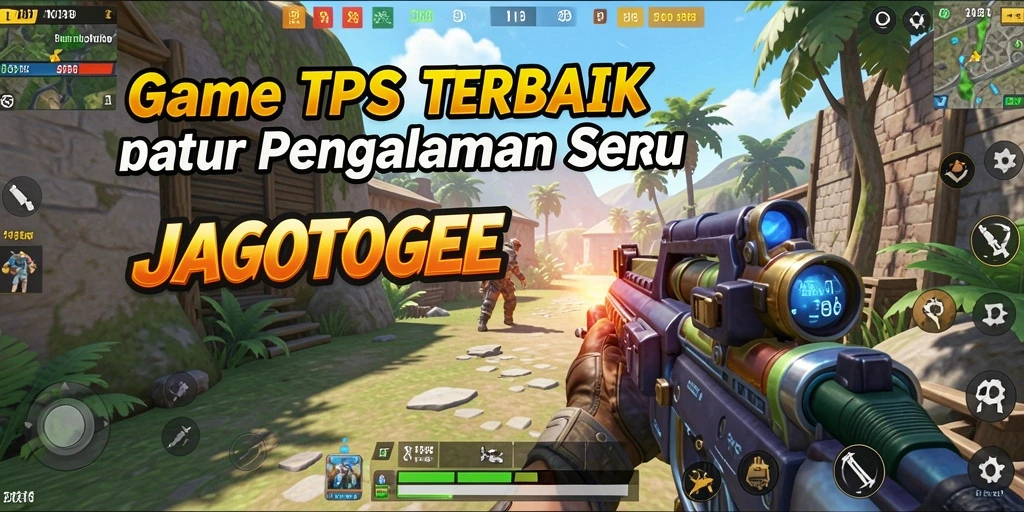 Tampilan gameplay seru dalam game TPS JAGOTOGEL.