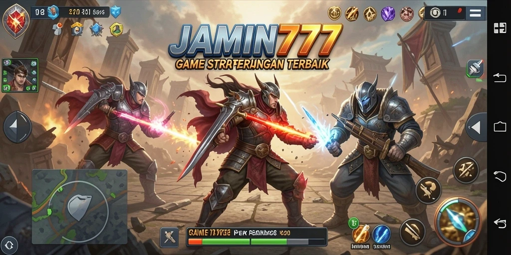 Screenshot menampilkan gameplay seru dari JAMIN777.
