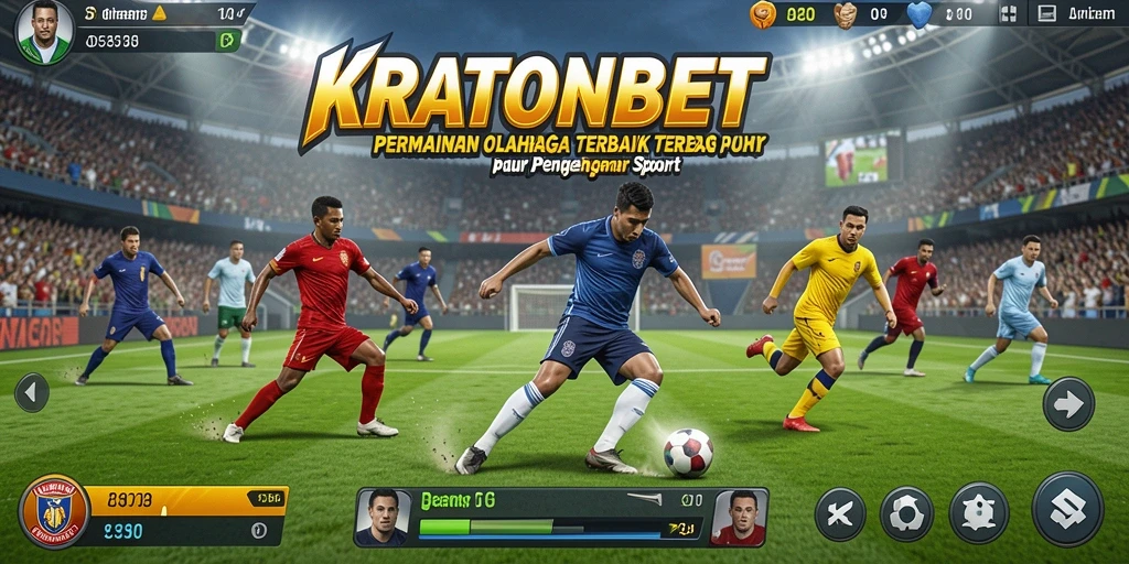 Tampilan gameplay mendebarkan dalam aplikasi KRATONBET.