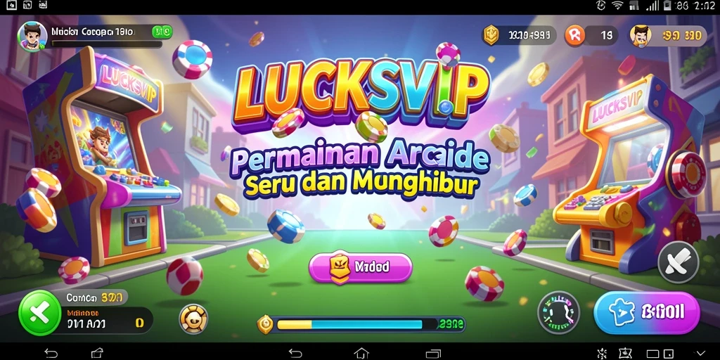 Tampilan gameplay seru di LUCKSVIP dengan aksi menantang.