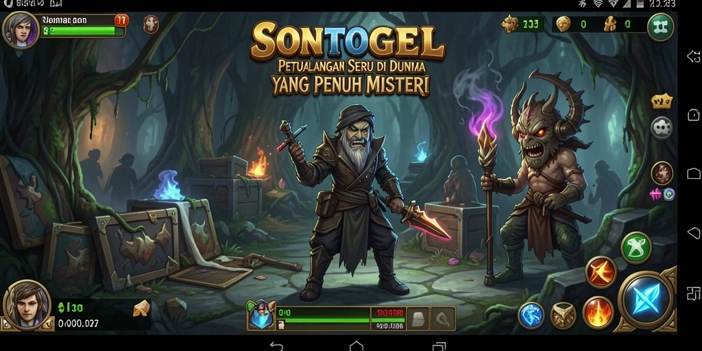 Tampilan menakjubkan dari gameplay SONTOGEL yang penuh petualangan.