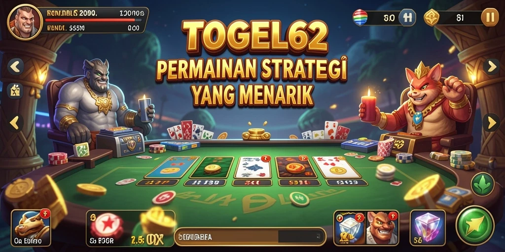Gambaran gameplay menarik dari TOGEL62 yang mengasah strategi.